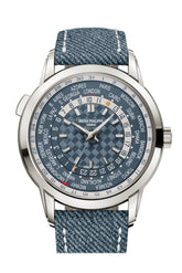 Patek Philippe Complications World Time Date White Gold Watch 5330G