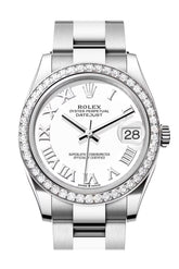 Rolex Datejust 31 White Roman Dial Ladies Watch 278384Rbr 278384Rbr-0013