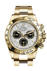 Rolex Cosmograph Daytona Meteorite Dial Yellow Gold Men's Watch 
    116508-0015 116508