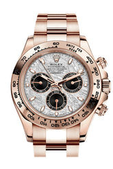 Rolex Cosmograph Daytona Meteorite Dial Rose Gold Men's Watch 116505-0014