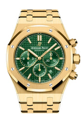 Audemars Piguet Royal Oak 41 Chronograph Green Dial Watch 26331Ba.oo.1220Ba.02