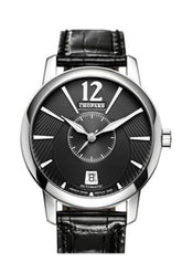 Chopard L.u.c. Classic Twin Automatic Black Dial Mens Watch 161880-1001