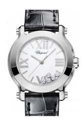Chopard Happy Sport Ii 30Mm Round White Diamond Dial Ladies Watch 278509-3001 / None