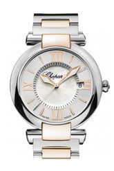 Chopard Imperiale 36Mm 18K Rose Gold Stainless Steel And Amethyst Watch 388532-6002 Pearl / None