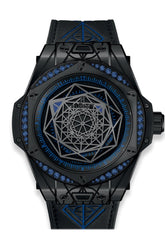 Hublot Big Bang Sang Bleu All Black Blue 465.cs.1119.vr.1201.mxm18 Watch