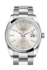 Rolex Datejust 36 Silver Dial Automatic Watch 126200