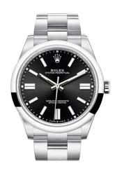 Rolex Oyster Perpetual 41 Black Dial Bracelet Watch 124300