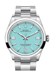Rolex Oyster Perpetual 36 Turquoise Dial Bracelet Watch 126000