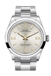 Rolex Oyster Perpetual 36 Silver Dial Bracelet Watch 126000