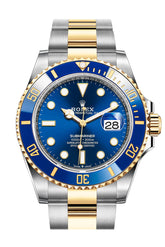 Rolex Submariner 41 Blue Dial Stainless Steel And 18K Yellow Gold Bracelet Automatic Men’s Watch