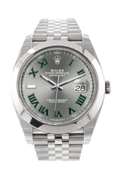 Rolex Datejust 41 Slate Roman Dial Automatic Jubilee Men’s Watch 126300