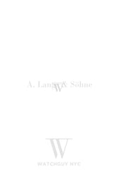 A. Lange & Sohne Datograph Up Down 405.035 Watch