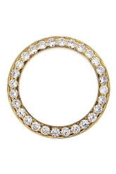 Custom Diamond Bezel Rolex Datejust Mens 36Mm 5.90Ct Solid 14K Yellow Gold / Si None Custom-Bezel