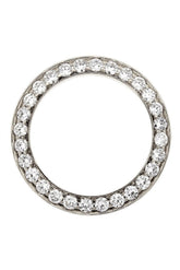 Custom Diamond Bezel Rolex Datejust Mens 36Mm 5.90Ct Stainless Steel White / Si None Custom-Bezel