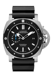 Panerai Luminor Submersible 1950 Amagnetic 3 Days Automatic Titanio 47Mm Black Dial Mens Watch