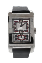 Rolex Cellini Prince 18K White Gold Mens Watch 5443/9 Black / None Pre-Owned-Watches