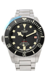 Tudor Pelagos Left Hand Diver Automatic Black Dial Titanium Mens Watch 25610Tnl