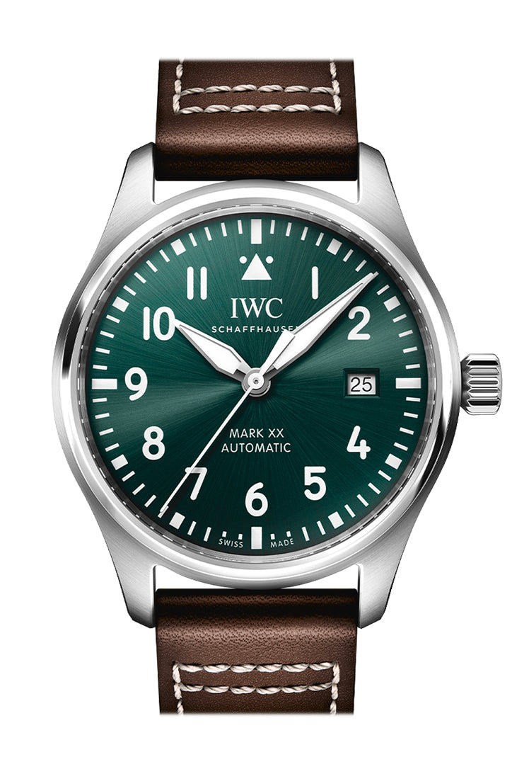 IWC Pilot 40 Green Dial Watch IW328205