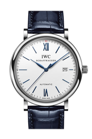 IWC Portofino on Strap 40 Silver Dial IW356527