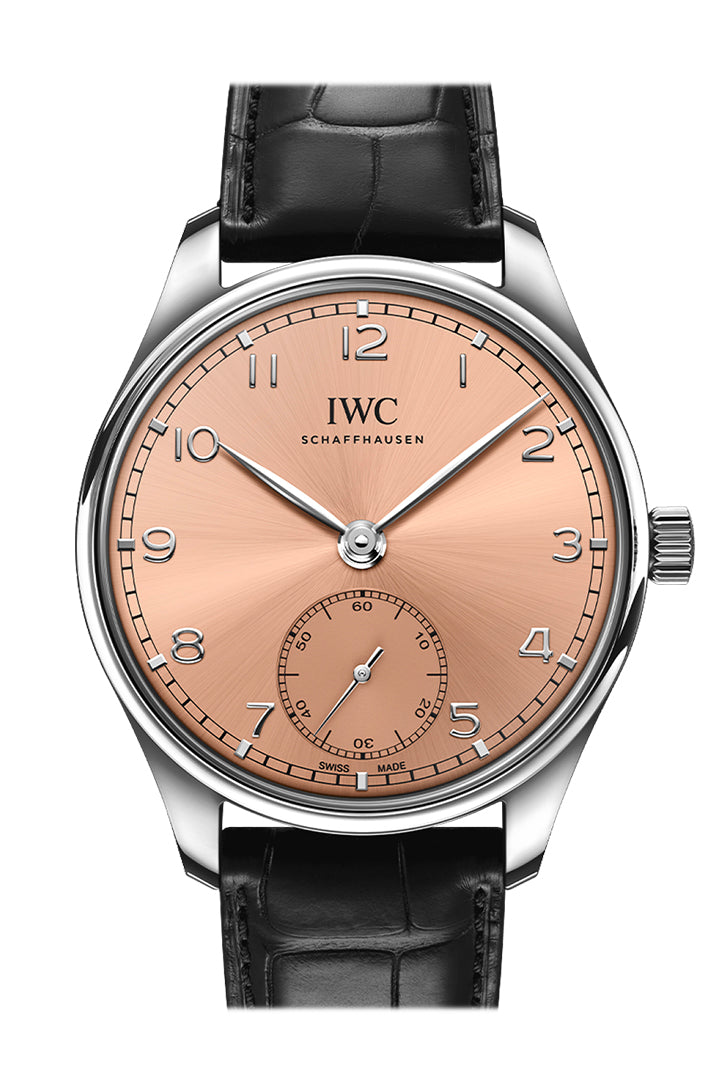 IWC Portuguese 40 Salmon Dial Watch IW358313