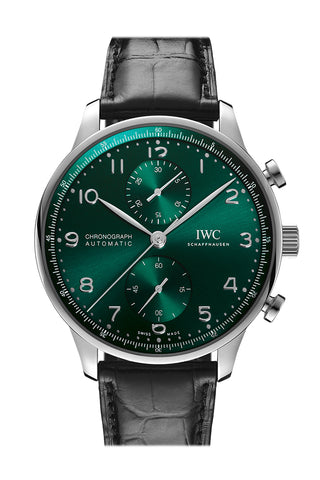 IWC Portuguese SS 41 Green Dial IW371615