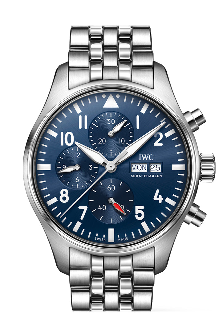 IWC Pilot Chronogragh 43 Blue Dial Watch IW378004