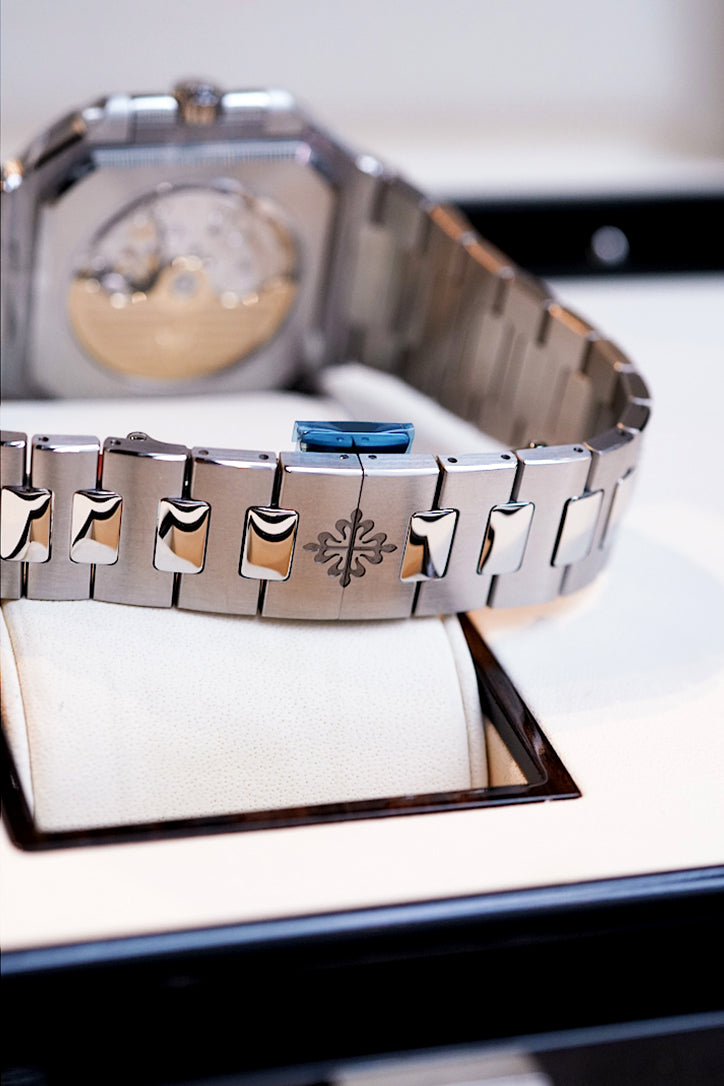 Patek Philippe Cubitus Olive Green Dial Stainless Steel Watch 5821/1A