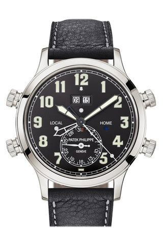 Patek Philippe Grand Complications Black Sunburst Dial Watch 5520P-001