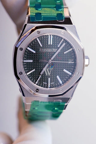 Audemars Piguet Royal Oak 41 Khaki Green Dial 50Th Anniversary Watch 15510St.oo.1320St.04 Dcm