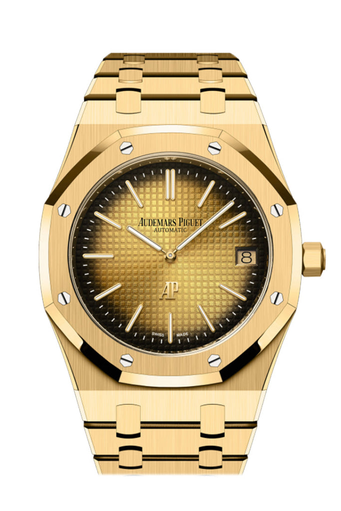 Audemars Piguet Royal Oak Jumbo Yellow Gold Watch 16202Ba.oo.1240Ba.02