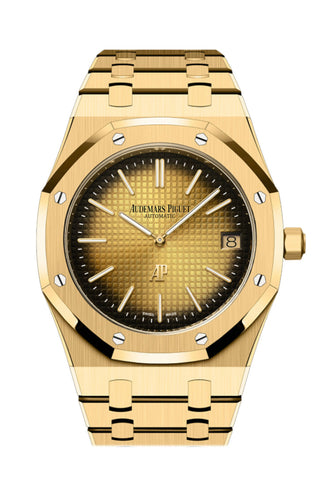 Audemars Piguet Royal Oak Jumbo Yellow Gold Watch 16202Ba.oo.1240Ba.02