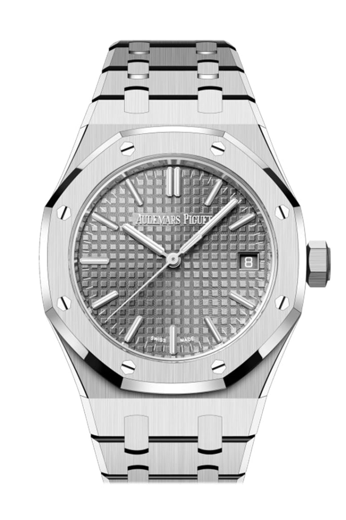 Audemars Piguet Royal Oak Grey Dial Stainless Steel Watch 15550St.oo.1356St.07