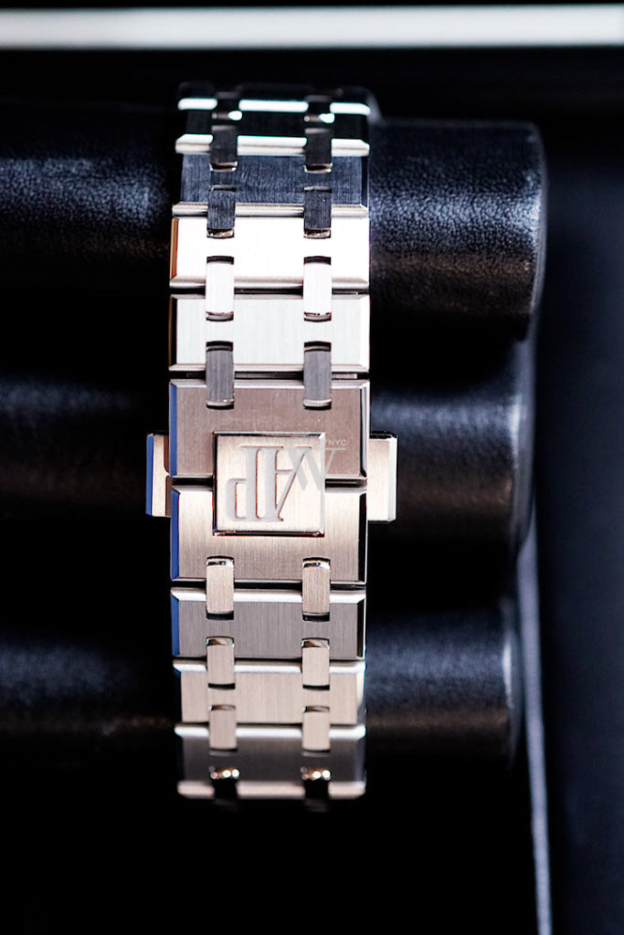 Audemars Piguet Royal Oak Light Blue Dial Stainless Steel Watch 15550St.oo.1356St.08