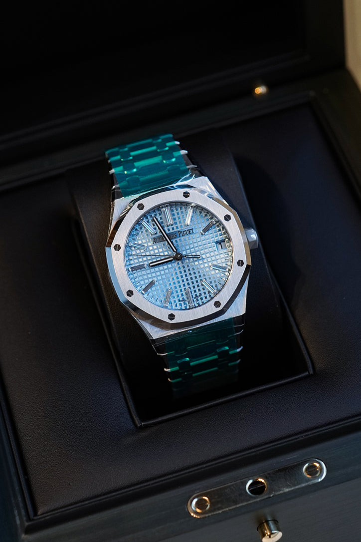 Audemars Piguet Royal Oak 41 White Gold Blue Dial Limited Edition 15510BC.OO.1320BC.01