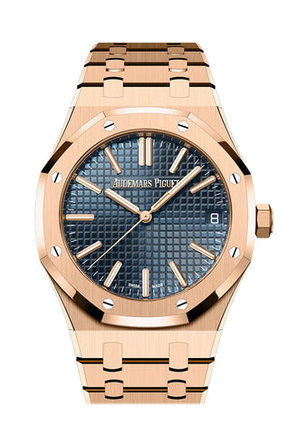 Audemars Piguet Royal Oak 41 Dial Bleu nuit Pink Gold 15510OR.OO.1320OR.03