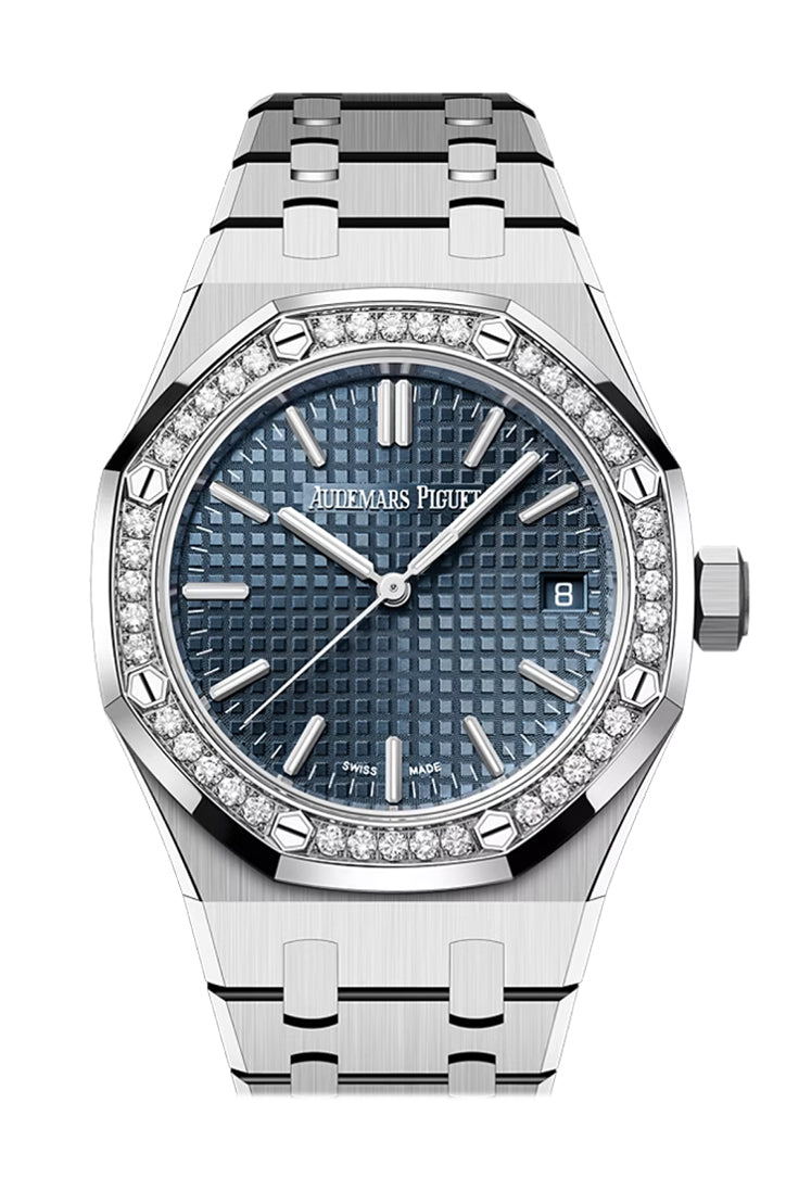 Audemars Piguet Royal Oak 37 Dial Bleu nuit Stainless Steel 15551ST.ZZ.1356ST.05