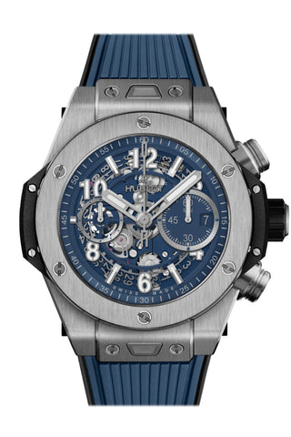 Hublot Big Bang Unico Titanium Blue 42Mm Watch 421.Nx.5170.Rx