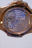 Patek Philippe Nautilus Ladies Rose Gold Baguette Cognac Bezel Watch 7118/1300R 7118/1300R-001