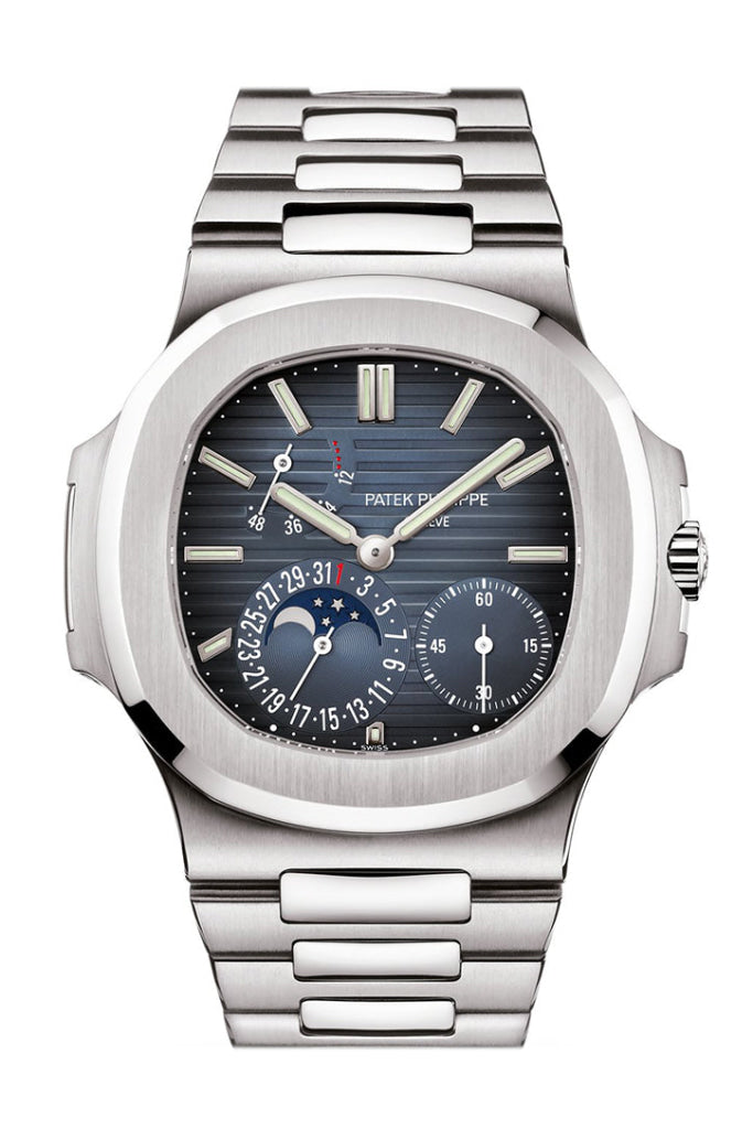 Patek Philippe Nautilus Blue Dial Stainless Steel Men's Watch 2020 Model 5712/1A-001