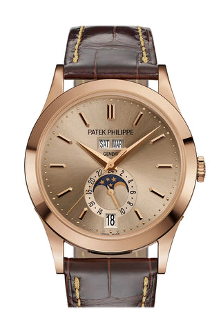 Patek Philippe Complications 38 Beige Dial Rose Gold Watch 5396R-016