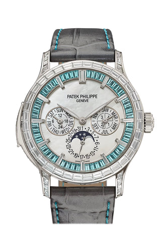 Patek Philippe Grand Complications 42 White Dial Baguette Watch 5374/400P-001