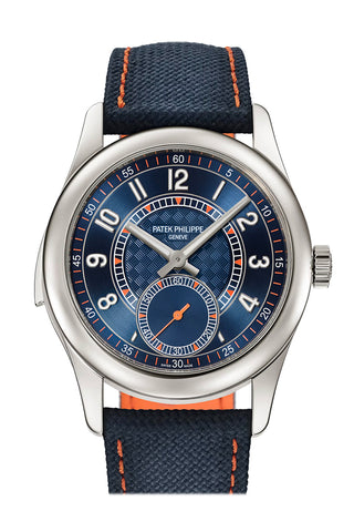 Patek Philippe Grand Complications 38 Blue Dial White Gold Watch 7047G-001
