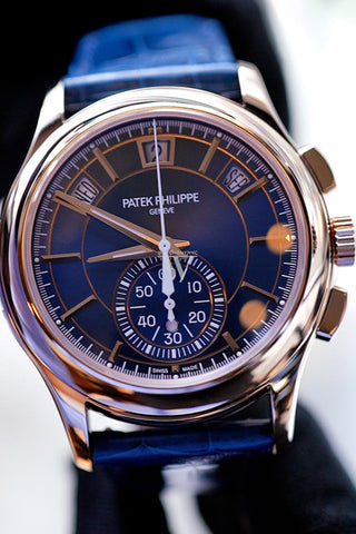 Patek Philippe Complications Chronograph Annual Calendar Mens Watches 5905R 5905R-010