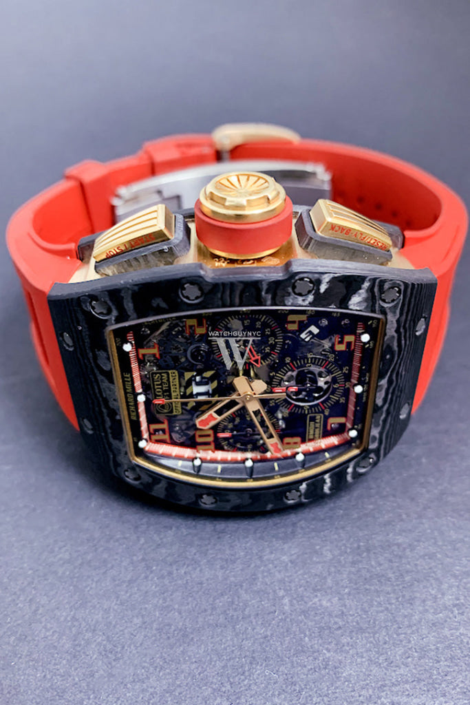 Richard Mille Lotus F1" NTPT Carbon & Rose Gold RM11-02