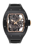 Richard Mille RM 055 Bubba Watson Titanium Asia Edition Transparent Dial Men's Watch