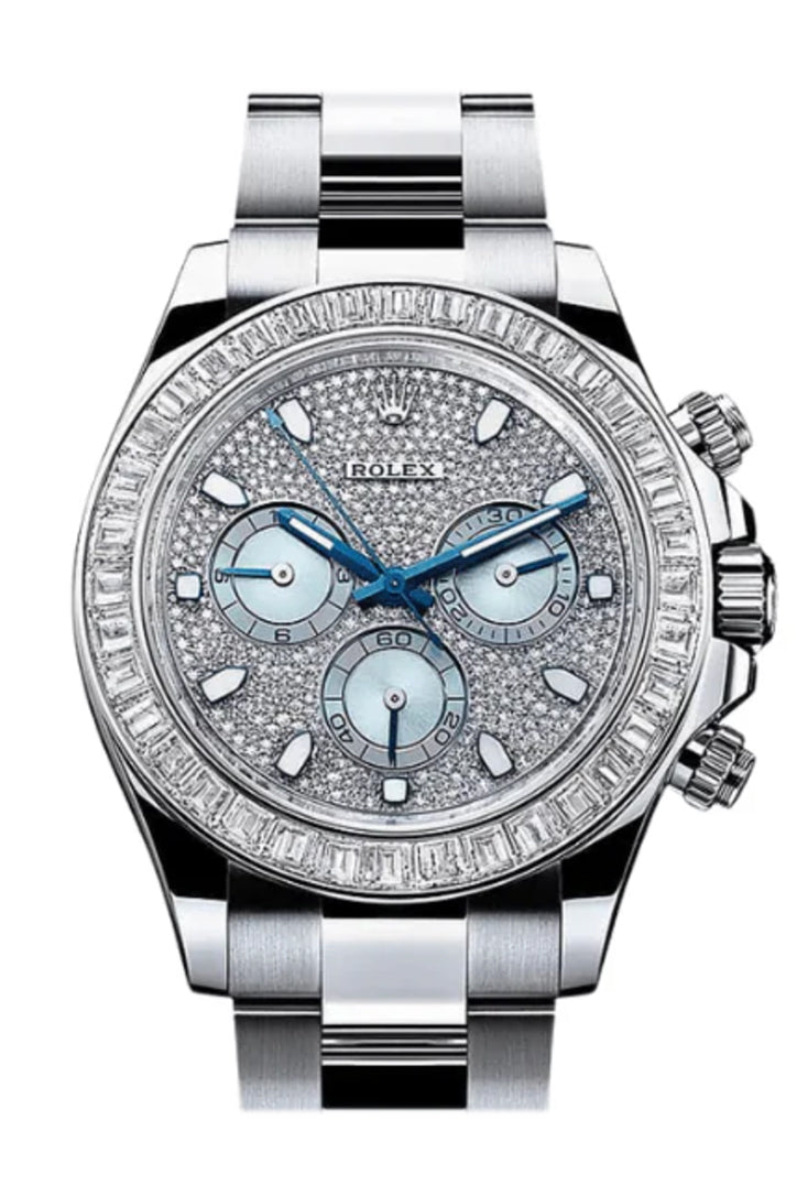 Rolex Daytona Pave Diamond Dial Platinum 116576TBR