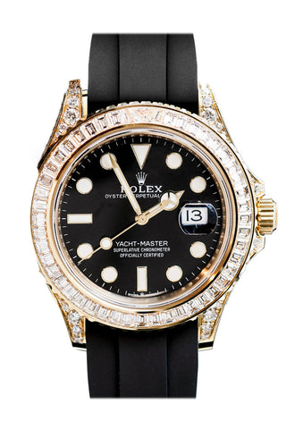 Rolex Yacht-Master 42 Baguette Diamond Bezel Men's Watch 226668TBR 226668TBR-0002