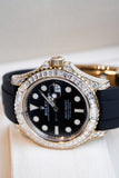 Rolex Yacht-Master 42 Baguette Diamond Bezel Men's Watch 226668TBR 226668TBR-0002