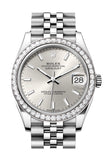 Rolex Datejust 31 Silver Dial Jubilee Ladies Watch 278384RBR 278384RBR-0016