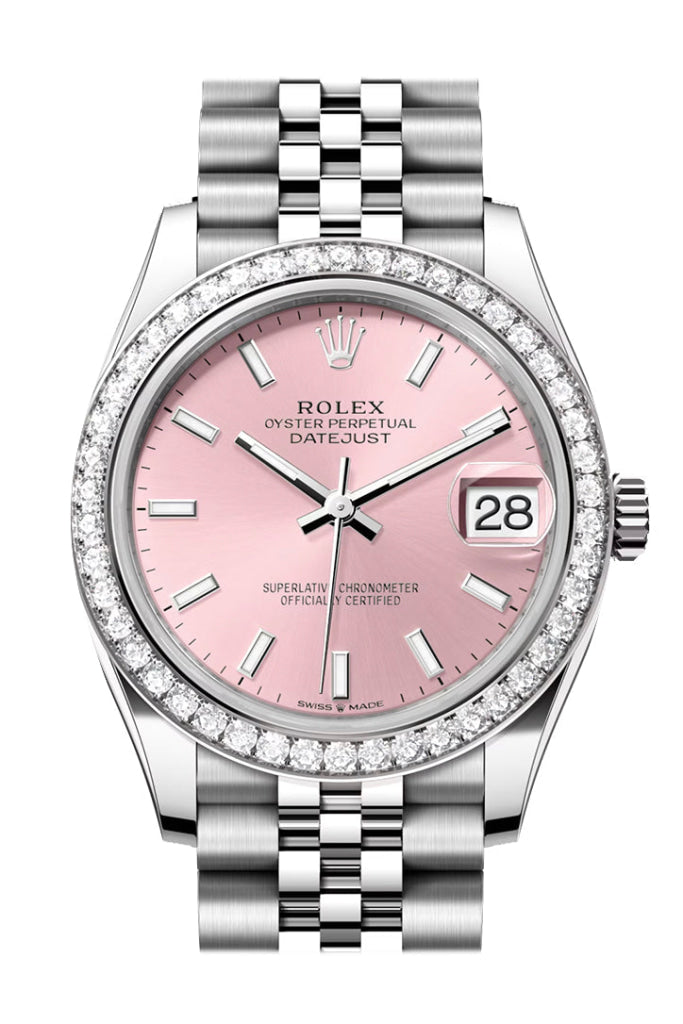 Rolex Datejust 31 Pink Dial Jubilee Ladies Watch 278384Rbr 278384Rbr-0018